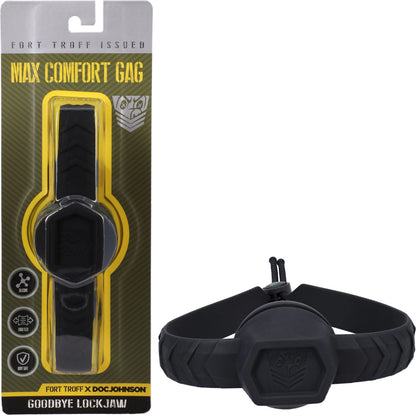 Fort Troff - Max Comfort Gag - Black Mouth Restraint