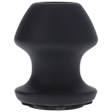 Fort Troff - Kum Keeper - Small - Black Small Hollow Butt Plug with Removeable Stopper