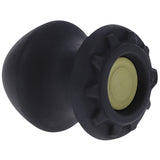 Fort Troff - Kum Keeper - Medium - Black Medium Hollow Butt Plug with Removeable Stopper - Image 2