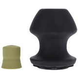 Fort Troff - Kum Keeper - Medium - Black Medium Hollow Butt Plug with Removeable Stopper - Image 4