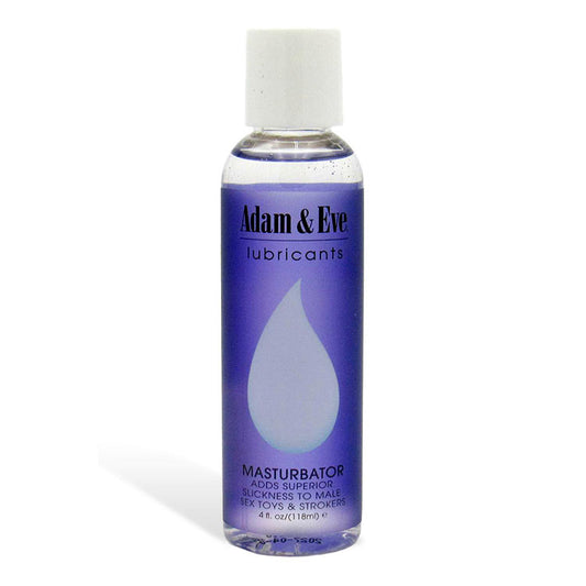 Adam & Eve MASTURBATOR LUBE - 118 ml - Water Based Lubricant - (4 oz)
