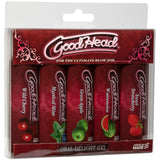 Goodhead Oral Delight Gel 5-Pack - Flavoured Oral Lotions - Set of 5 x 30 ml Bottles - Image 1