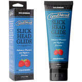 GoodHead Slick Head Glide - Strawberry - Strawberry Flavoured Lubricant - 120 ml Tube - Image 1