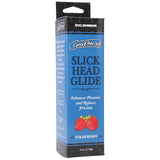 GoodHead Slick Head Glide - Strawberry - Strawberry Flavoured Lubricant - 120 ml Tube - Image 3
