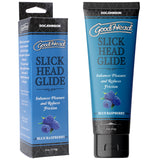 GoodHead Slick Head Glide - Blue Raspberry - Blue Raspberry Flavoured Lubricant - 120 ml Tube - Image 1
