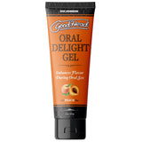 GoodHead Oral Delight Gel - Peach - Peach Flavoured Oral Gel - 120 ml Tube - Image 2