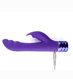Maia Hailey - Purple 15.2 cm USB Rechargeable Rabbit Vibrator - Image 4