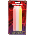 Japanese Drip Candles - Light - Light Coloured 3 Pack