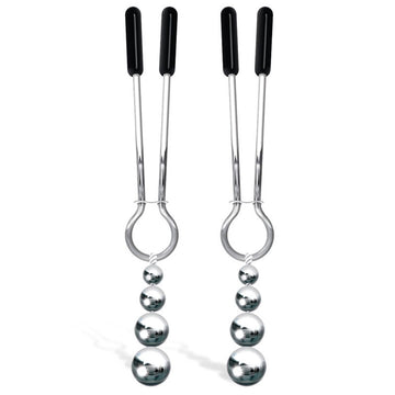 Adam & Eve Eve's Naughty Nipple Clips - Set of 2