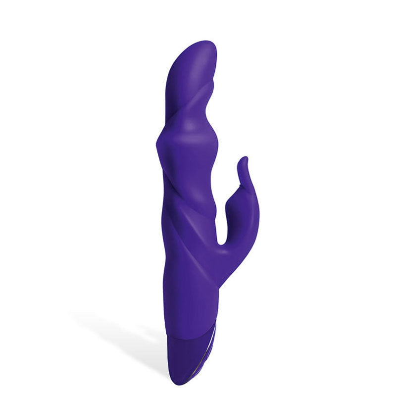 Adam & Eve THE THRUSTER - Purple 25.4 cm (10'') USB Rechargeable Thrusting Rabbit Vibrator