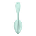 Satisfyer Smooth Petal - Mint - Mint USB Rechargeable Wearable Stimulator with App Control