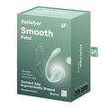 Satisfyer Smooth Petal - Mint - Mint USB Rechargeable Wearable Stimulator with App Control