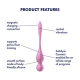 is rechargeable - The Love Birds 1 Connect App is made of body safe silicone - Image 3