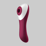 Satisfyer Dual Crush - Red Air Pulse Stimulator with Vibration - Image 3