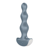 Satisfyer Lolli-Plug 2 - Gray Vibrating Anal Beads - Image 2