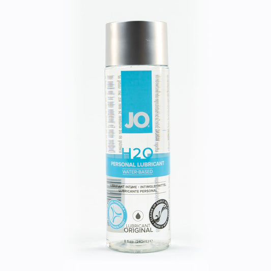JO H2O Original Lube - 240 mL - Water Based Lubricant - 240 ml Bottle