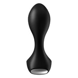 Satisfyer Backdoor Lover - Black USB Rechargeable Vibrating Butt Plug - Image 6
