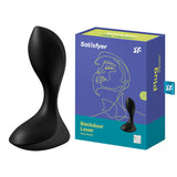 Satisfyer Backdoor Lover - Black USB Rechargeable Vibrating Butt Plug - Image 1