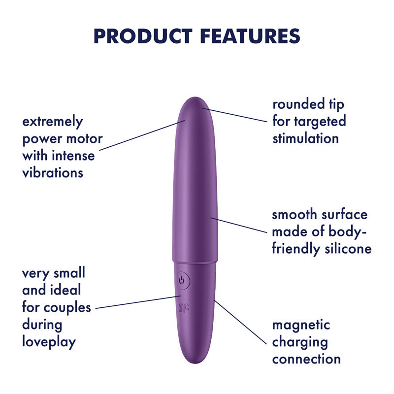 Satisfyer Ultra Power Bullet 6 USB Rechargeable Bullet