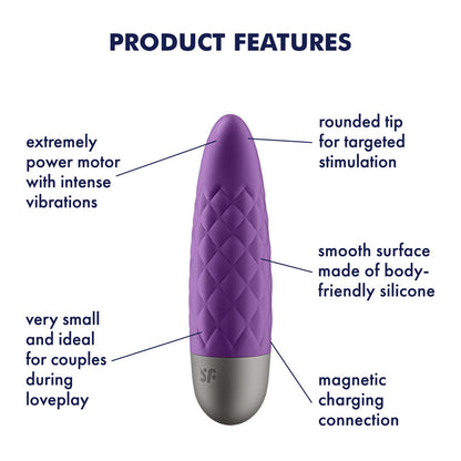 Satisfyer Ultra Power Bullet 5 USB Rechargeable Bullet