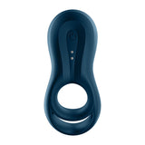 Satisfyer Epic Duo - Navy Blue USB Rechargeable Cock & Balls Ring with App Control - Image 8