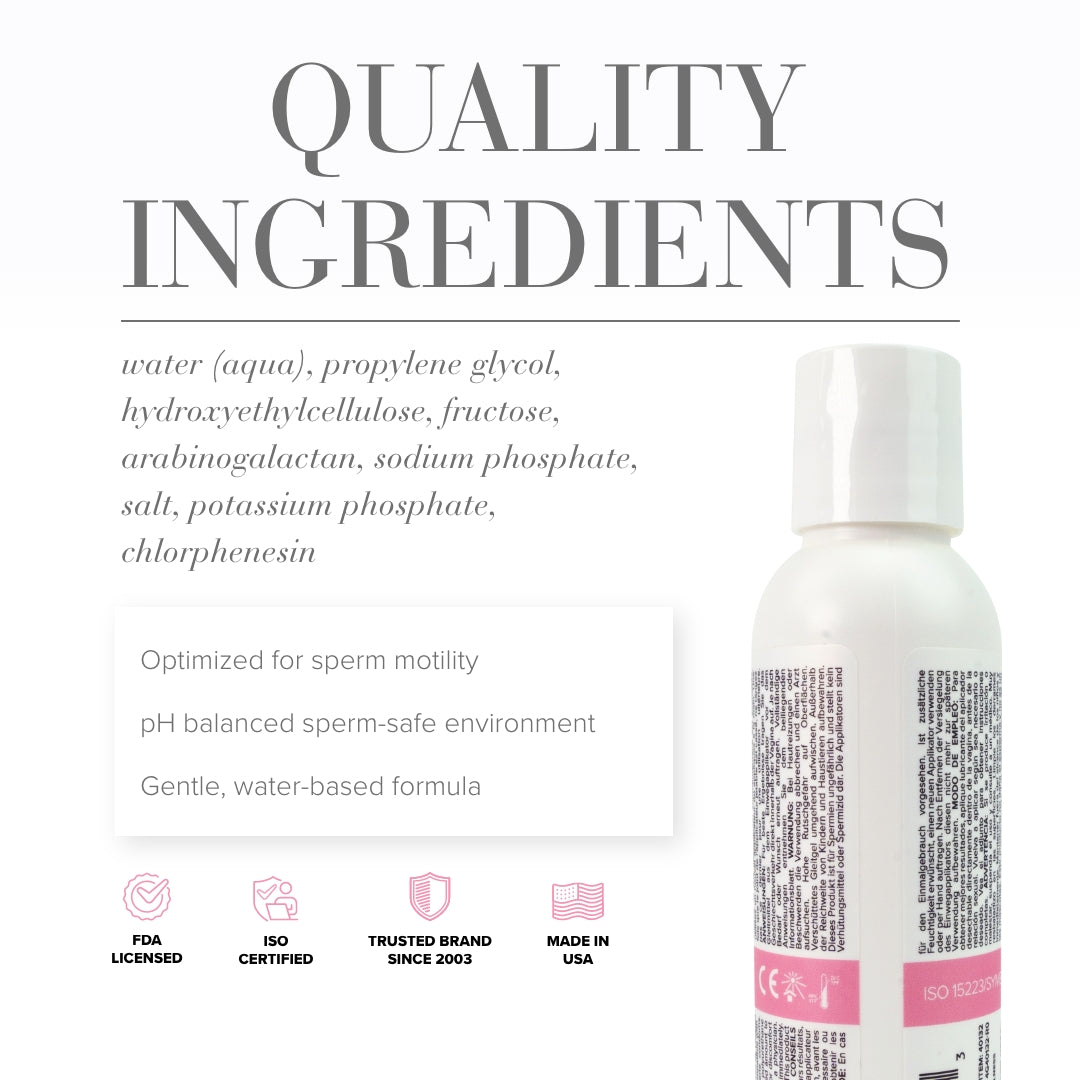 JO Actively Trying - 120 ml - Water Based Fertility Friendly Lubricant