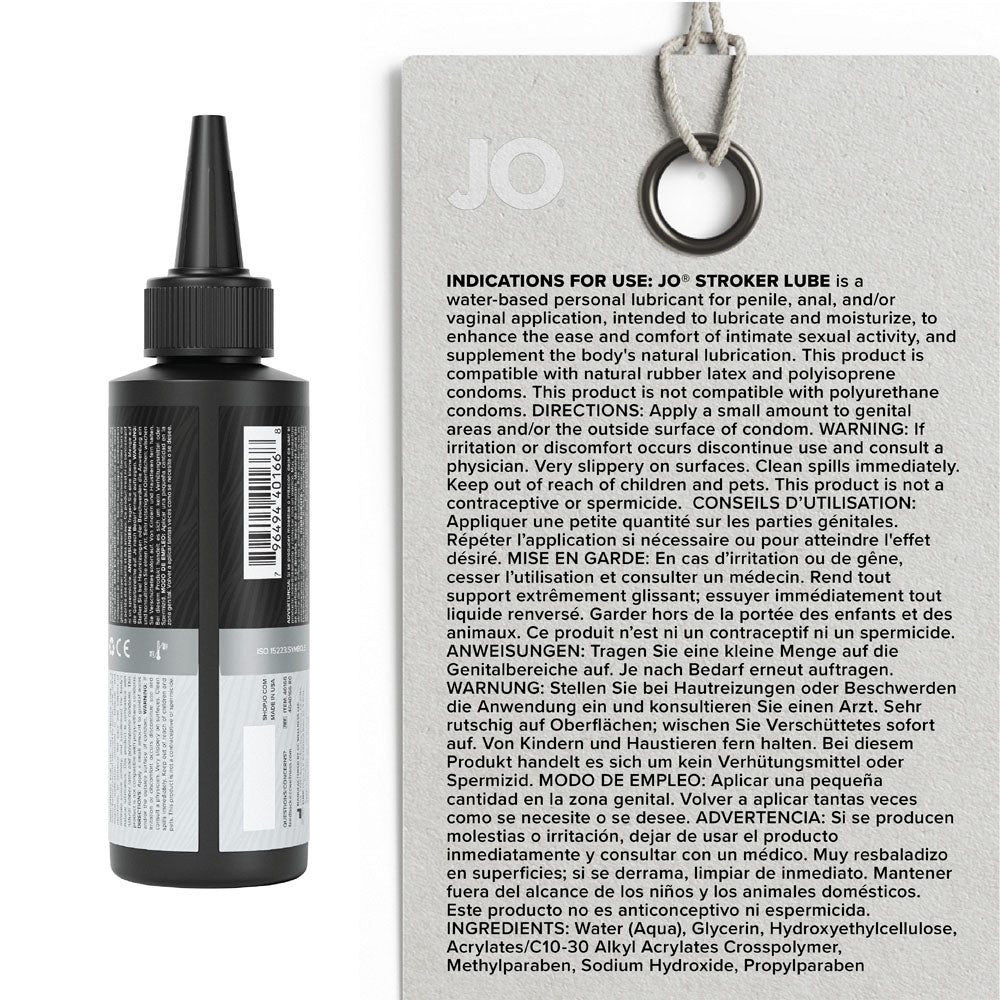JO Stroker Lube - 120 ml - Bottle