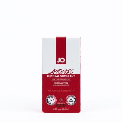 JO Atomic Clitoral Gel - Stimulating Gel for Women - 10 ml Tube