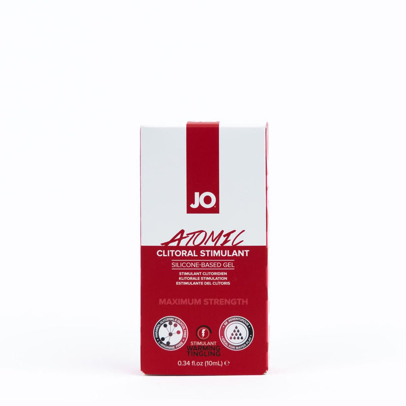 JO Atomic Clitoral Gel - Stimulating Gel for Women - 10 ml Tube