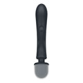 Satisfyer Triple Lover - Grey USB Rechargeable Rabbit Vibrator and Massage Wand
