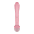 Satisfyer Triple Lover - Pink USB Rechargeable Rabbit Vibrator and Massage Wand