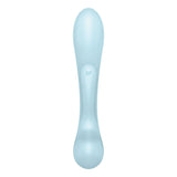 Satisfyer Triple Oh - Light Blue USB Rechargeable Rabbit Vibrator - Image 7