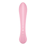 Satisfyer Triple Oh - Pink USB Rechargeable Rabbit Vibrator - Image 5