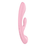 Satisfyer Triple Oh - Pink USB Rechargeable Rabbit Vibrator - Image 6