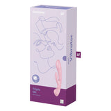Satisfyer Triple Oh - Pink USB Rechargeable Rabbit Vibrator - Image 8