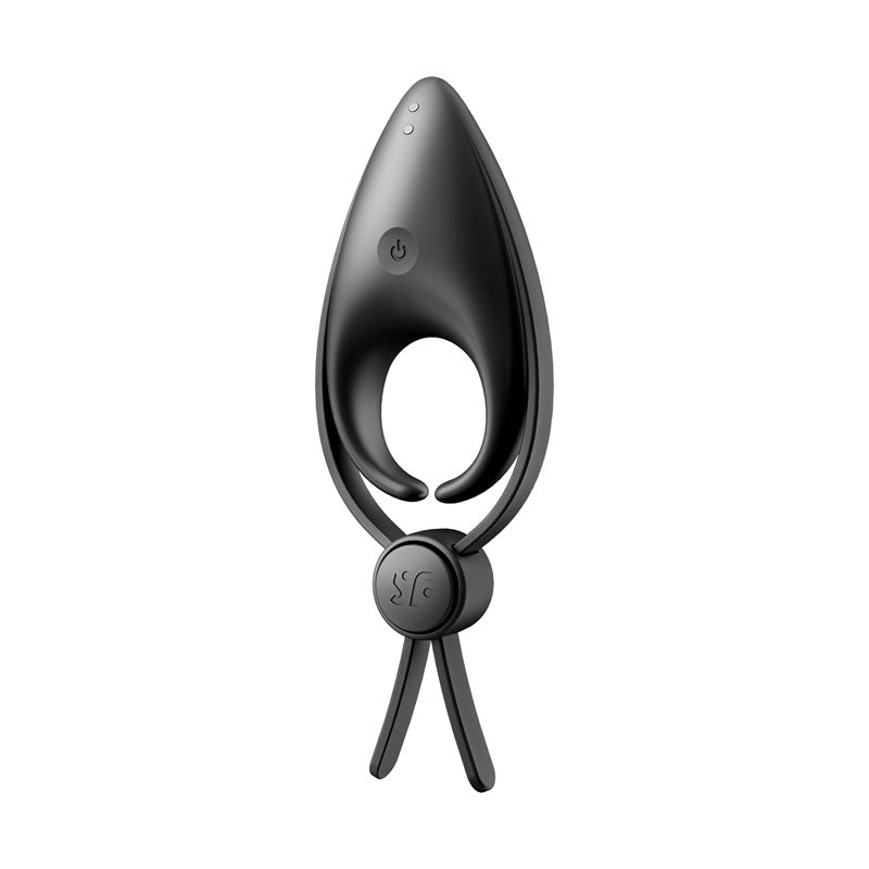 Satisfyer Sniper - Black Vibrating Adjustable Lasso Cock Ring