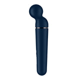 Satisfyer Planet Wand-er - Blue - Blue/Rose Gold USB Rechargeable Massager Wand - Image 3