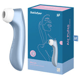Satisfyer Pro 2+ - Blue Touch-Free USB-Rechargeable Clitoral Stimulator with Vibration - Image 1