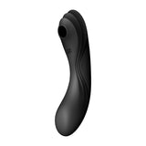 Satisfyer Curvy Trinity 4 - Black USB Rechargeable Air Pulse Stimulator & Vibrator - Image 1