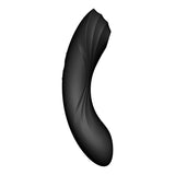 Satisfyer Curvy Trinity 4 - Black USB Rechargeable Air Pulse Stimulator & Vibrator - Image 6
