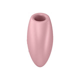 Satisfyer Cutie Heart - Light Pink - Light Pink USB Rechargeable Air Pulsation Stimulator with Vibration - Image 4