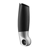 Satisfyer Power Masturbator - Black USB Rechargeable Vibrating Masturbator with App Control - Image 4