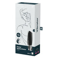 Satisfyer Power Masturbator - Black USB Rechargeable Vibrating Masturbator with App Control
