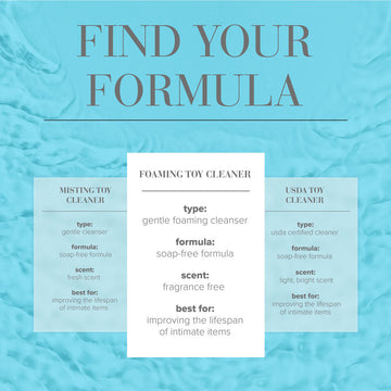 JO Refresh Foaming Toy Cleaner - 50 mL - Foaming Toy Cleaner - 50 ml Bottle