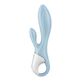 Satisfyer Air Pump Bunny 1 - Blue USB Rechargeable Inflatable Rabbit Vibrator - Image 4