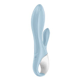 Satisfyer Air Pump Bunny 1 - Blue USB Rechargeable Inflatable Rabbit Vibrator - Image 6