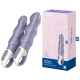 Satisfyer Air Pump Vibrator 1 - Lilac USB Rechargeable Inflatable Vibrator - Image 1