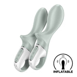 Satisfyer Air Pump Booty 3 - Grey USB Rechargeable Inflatable Anal Vibrator - Image 2