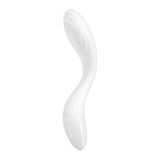 Satisfyer Rrrolling Pleasure - White USB Rechargeable Vibrator - Image 3