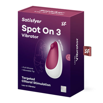 Satisfyer Spot On 3 - Berry USB Rechargeable Stimulator